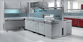 Классическая лабораторная мебель серии МЕСС